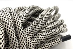 corde Darius noire et blanche pour tabcord design