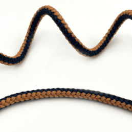 Lacet tricoté – Référence TRI 000159 - Polyester - 5mm de diamètre (Collection Vincennes - PE 23)
