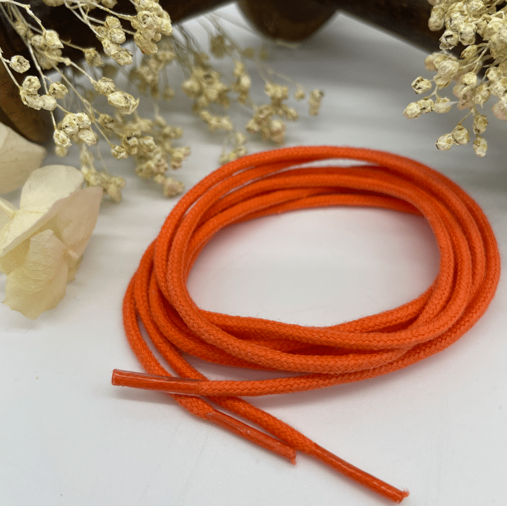 Lacets quelle couleur - orange - Made by bobine