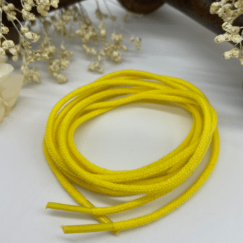 Lacets quelle couleur - jaune- Made by bobine