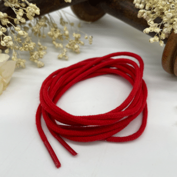 Lacets quelle couleur - rouge - Made by bobine